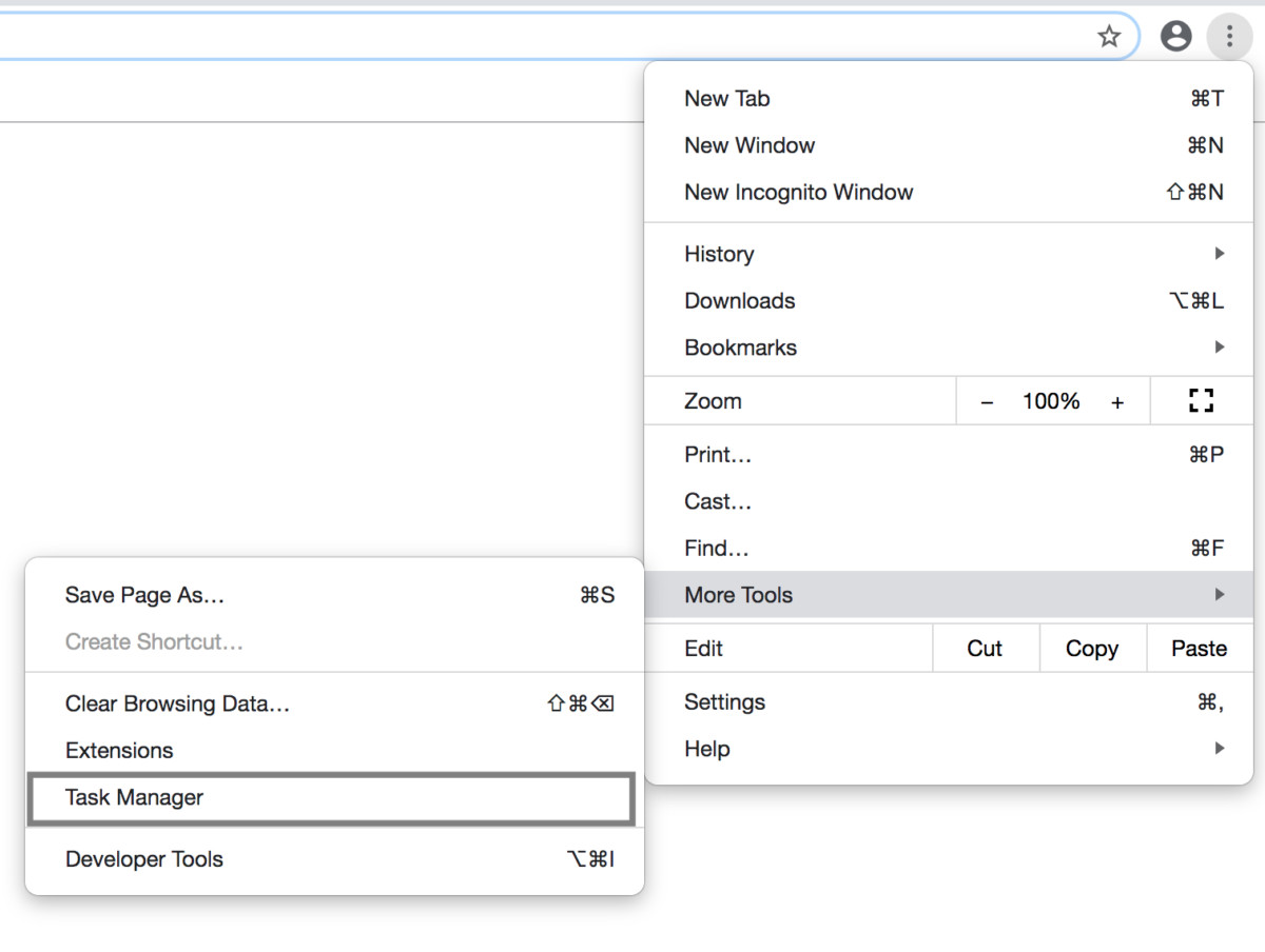 ChromeOS Task Manager