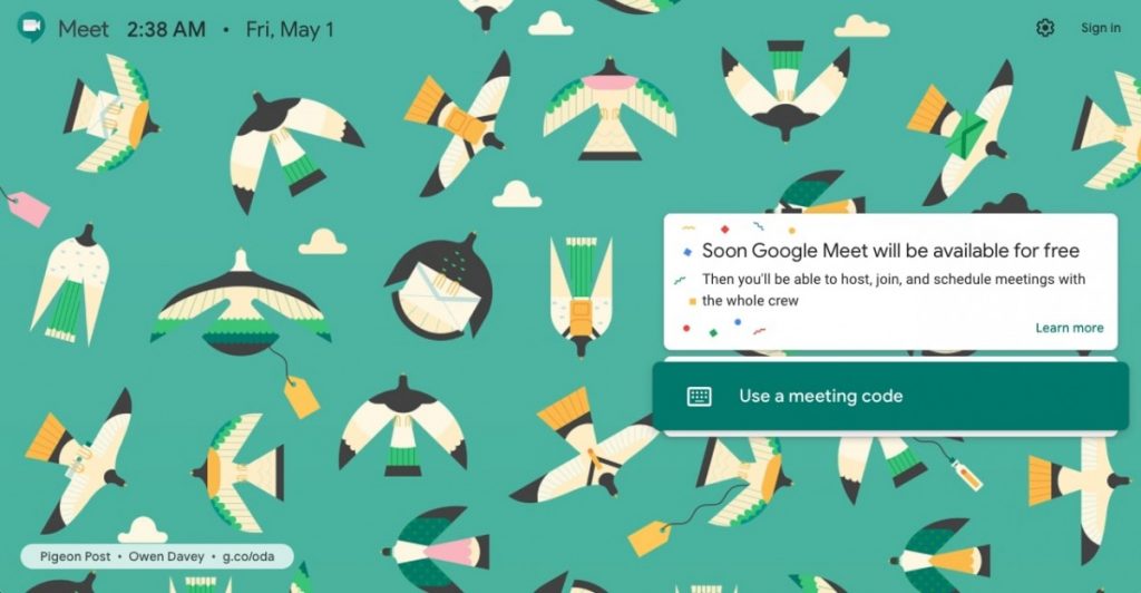 IS GOOGLE MEET INTERNATIONAL visual data 4