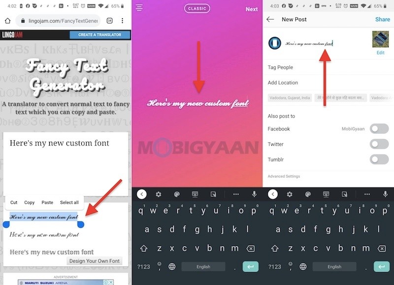 New Instagram Fonts 2020 - Instagram first tested out the new fonts