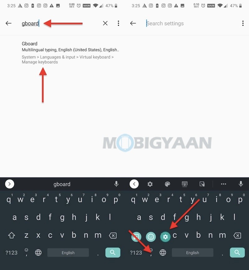 How to enable sounds on keypress on your keyboard Gboard Guide 3