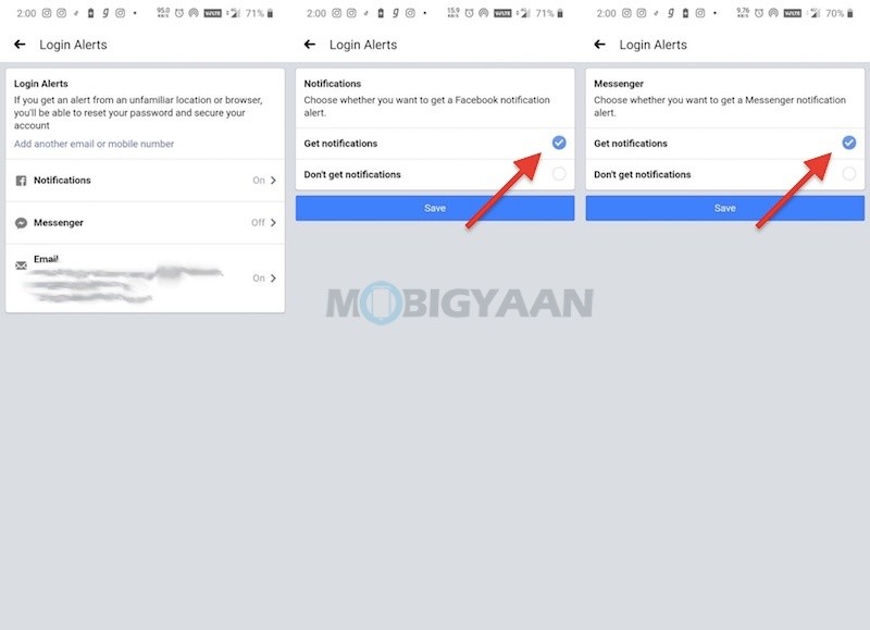 How to get login alerts on Facebook Guide 1 1