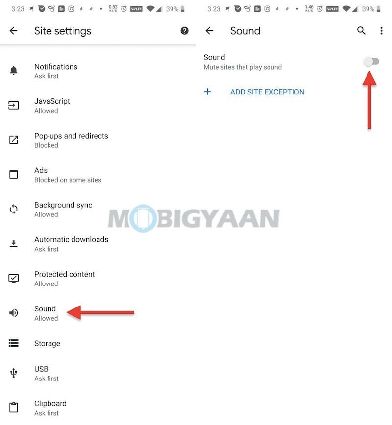 How to mute a website sound on Google Chrome Guide 1