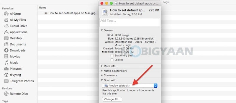 How to set default apps on Mac 1 1