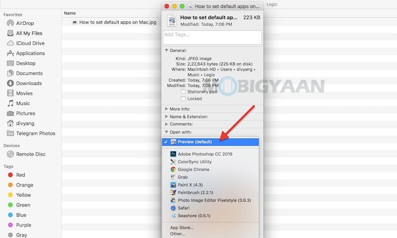 How to set default apps on Mac 2 1