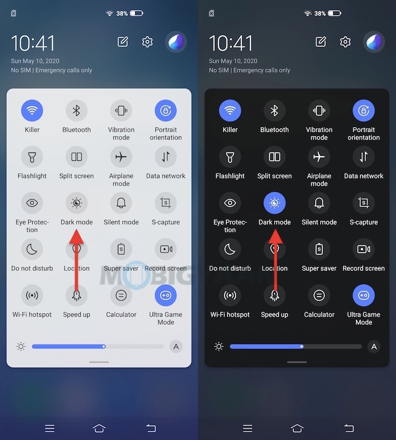 How to turn on Dark mode on vivo V19 Guide 1 1