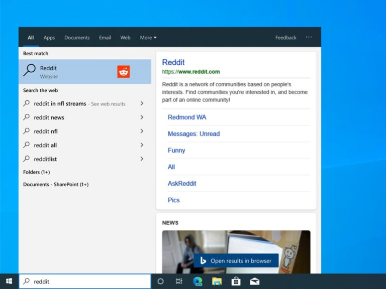 How to disable Bing Search in the Windows 10 Start Menu