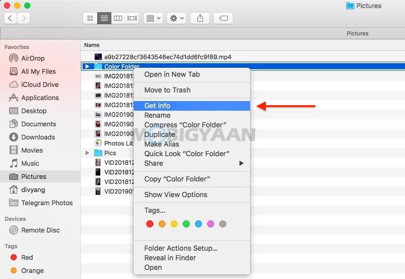 How To Change Folder Colors On Your Mac 4