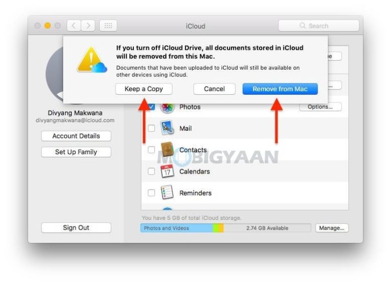 How To Disable iCloud Drive On Your Mac