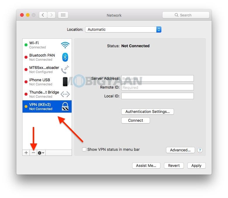 How To Remove A VPN From Your Mac