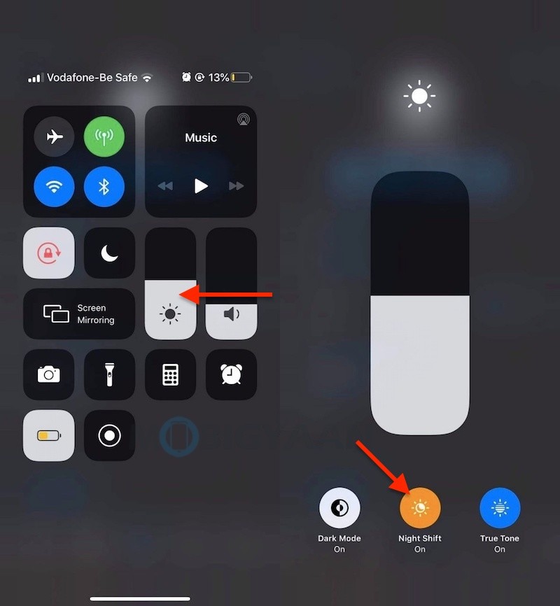 How To Turn On And Off Night Shift On Your iPhone