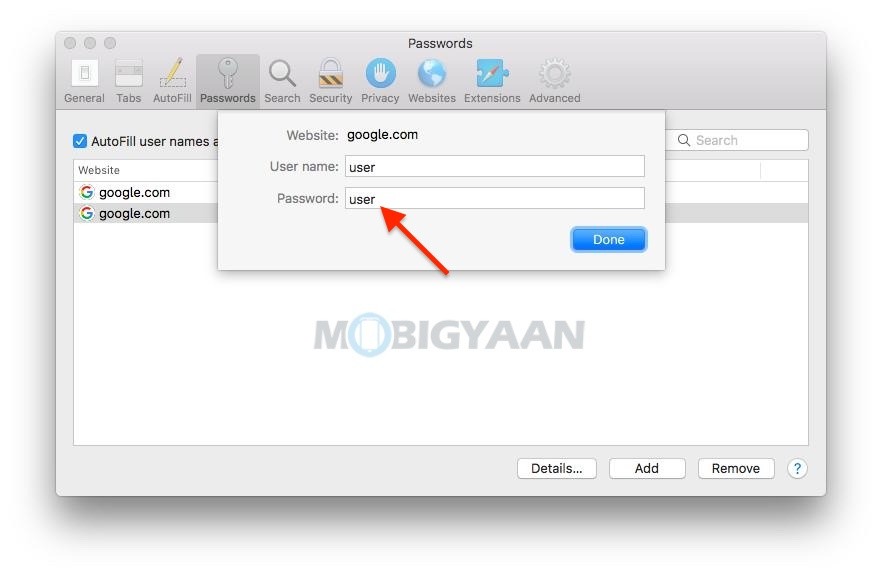 How To View Saved Passwords In Google Chrome On Mac 2