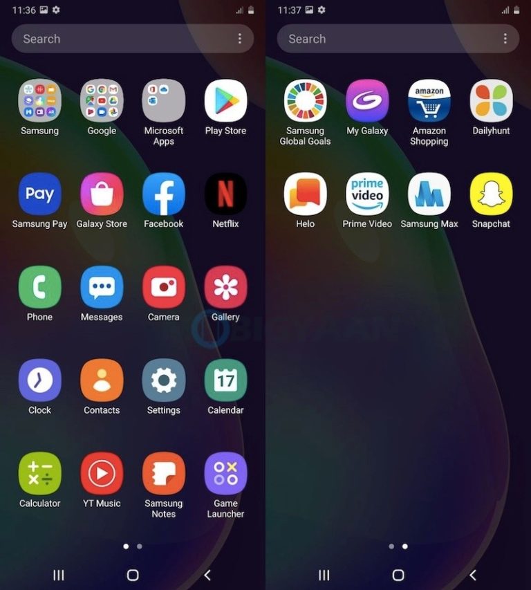 samsung a31 at game