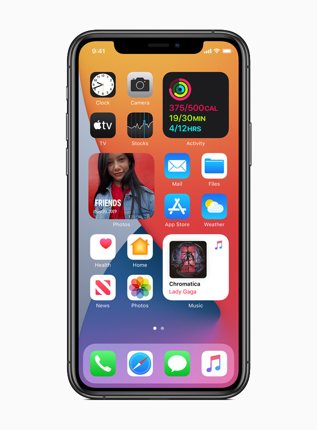 iOS 14 Homescreen