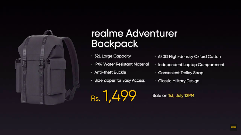 realme Adventurer Backpack