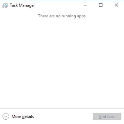 Windows 10 Task Manager