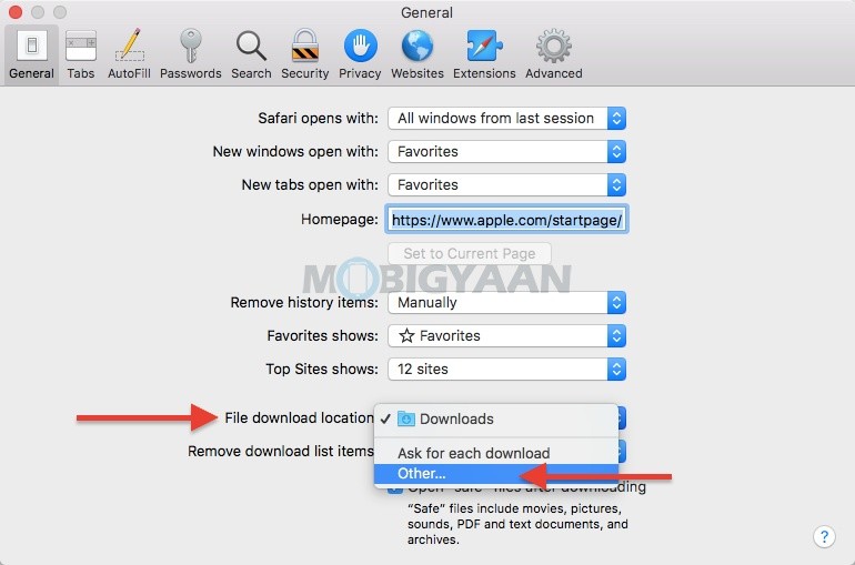 How To Change Download Location In Safari Mac