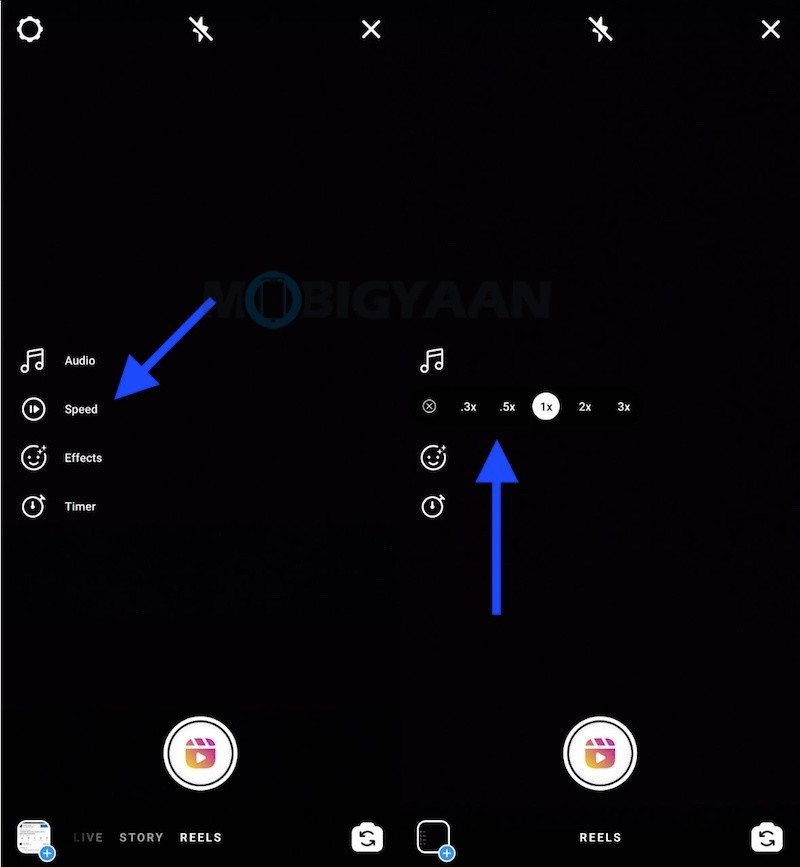 upload slow motion video to instagram android
