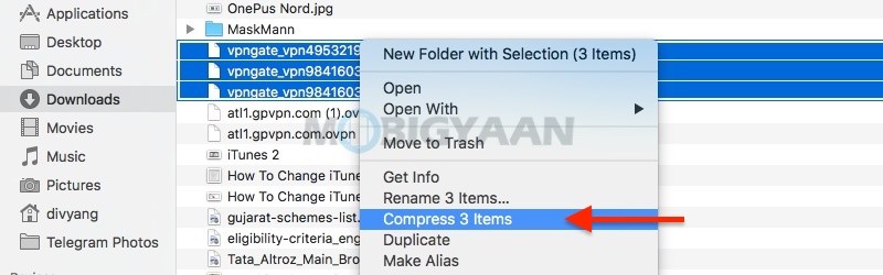 How to zip and unzip files on mac 1