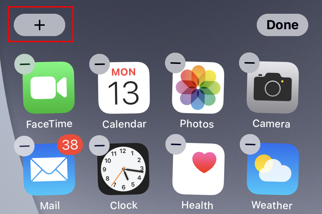 how to add screen in iphone