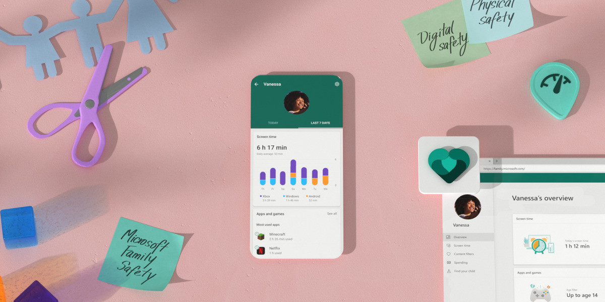 microsoft family safety app