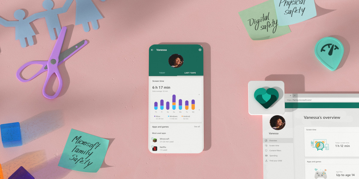 Microsoft Family Safety App