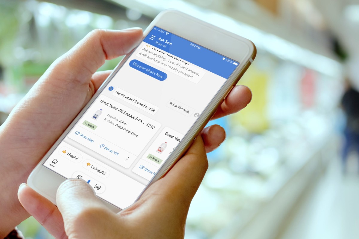 Walmart Ask Sam App