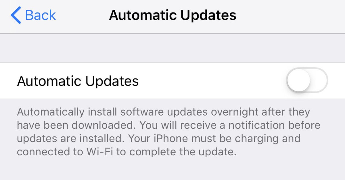 ios auto update 3