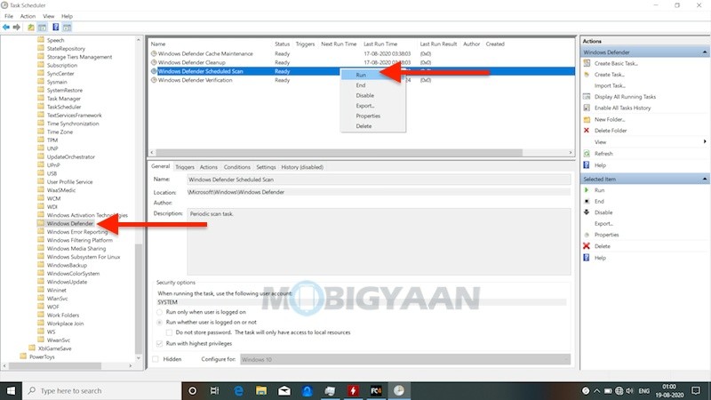 How To Schedule A Scan In Microsoft Defender Antivirus Windows 10 3