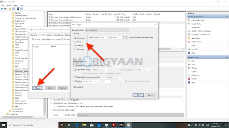 How To Schedule A Scan In Microsoft Defender Antivirus Windows 10 4