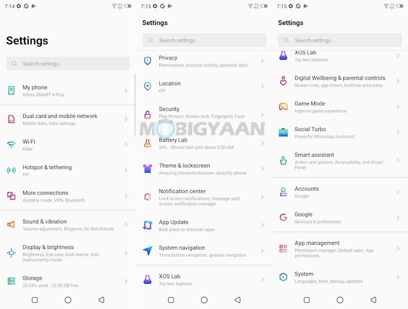 Infinix Smart 4 Plus Review XOS 6.2 Interface 5