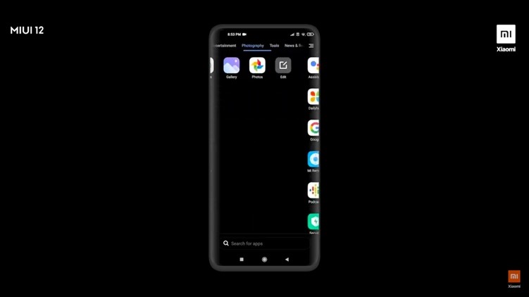 MIUI 12 App Drawer Final