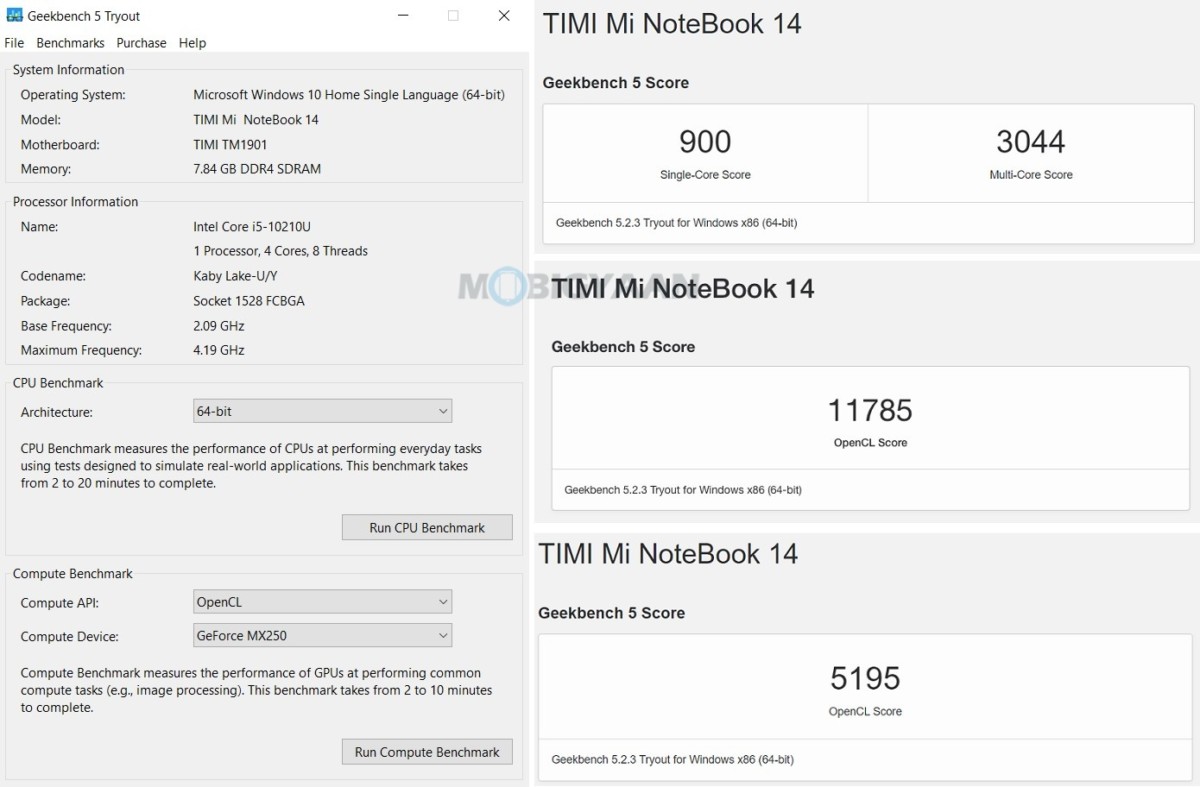 Xiaomi Mi Notebook 14 Review Performance Benchmarks Gaming 4