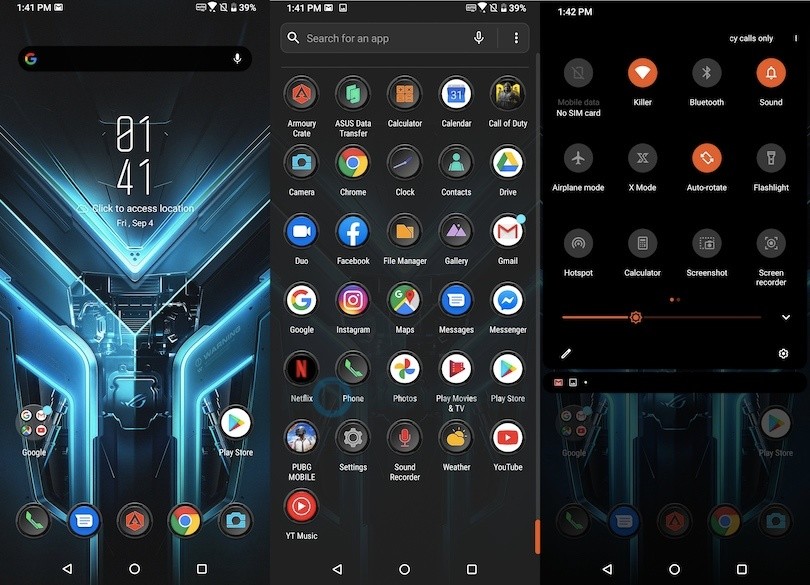 ASUS ROG Phone 3 Software UI 1