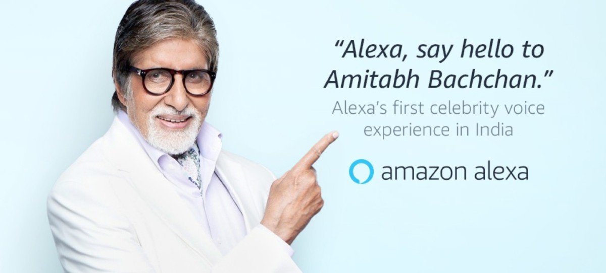 Amitabh Bachchan Amazon Alexa