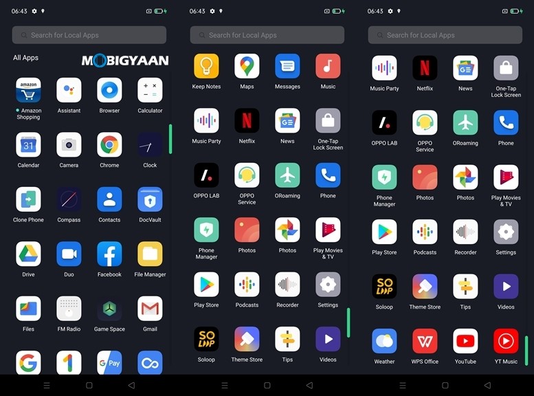 App Drawer