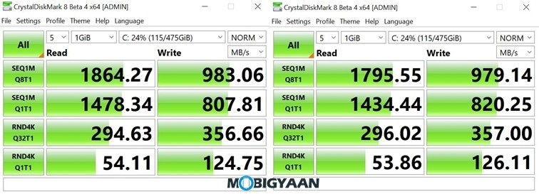 Crystaldisk Benchmark