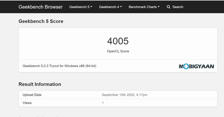 ASUS Zenbook 14 UX425JA Review 31 Geekbench Compute