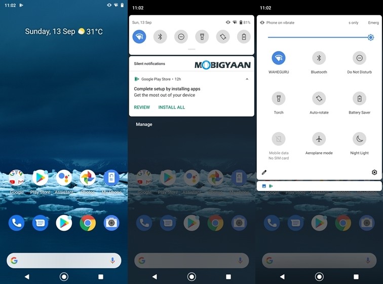 Nokia 5.3 Review 16 Homescreen and Notification