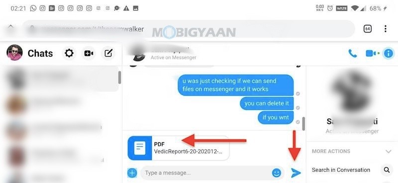 attach pdf to text message android attach pdf to text message android