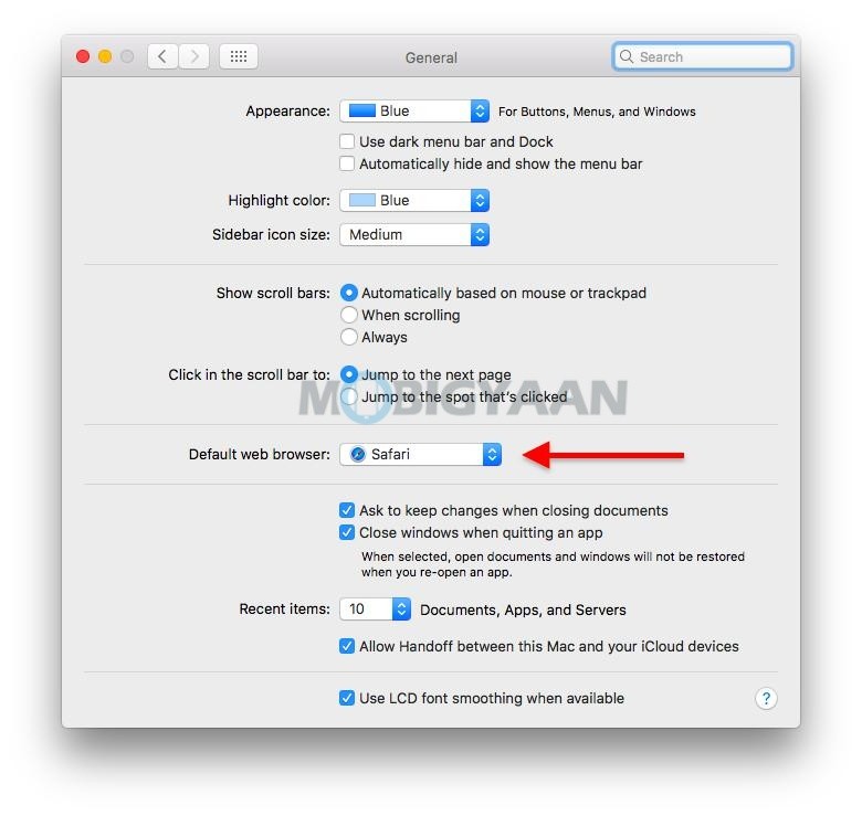 How to set Safari as default browser On Mac 2 1