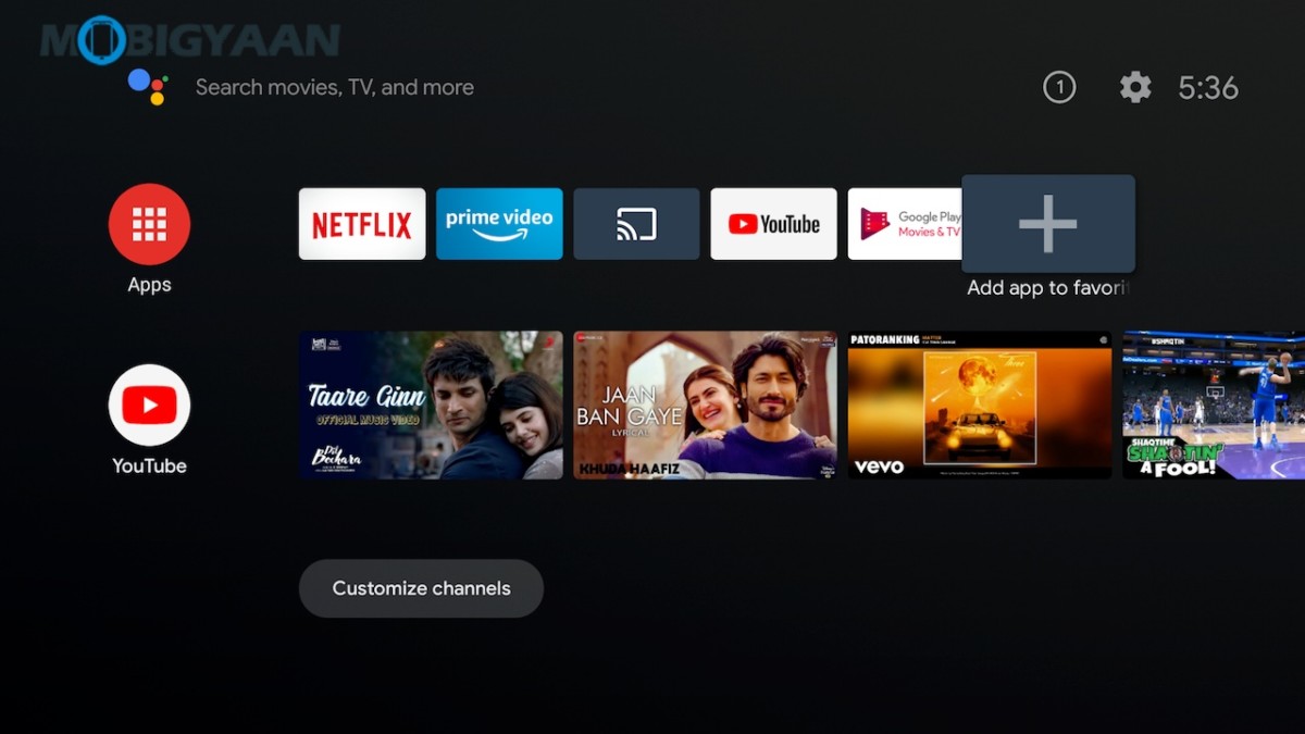 Mi TV Stick AndroidTV Software About Review 3