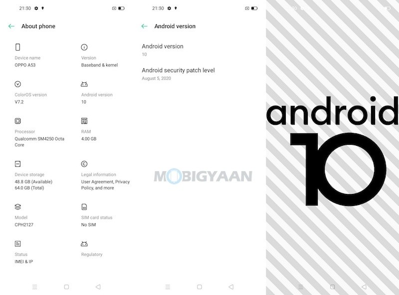 OPPO A53 Review ColorOS 7.2 Software 6
