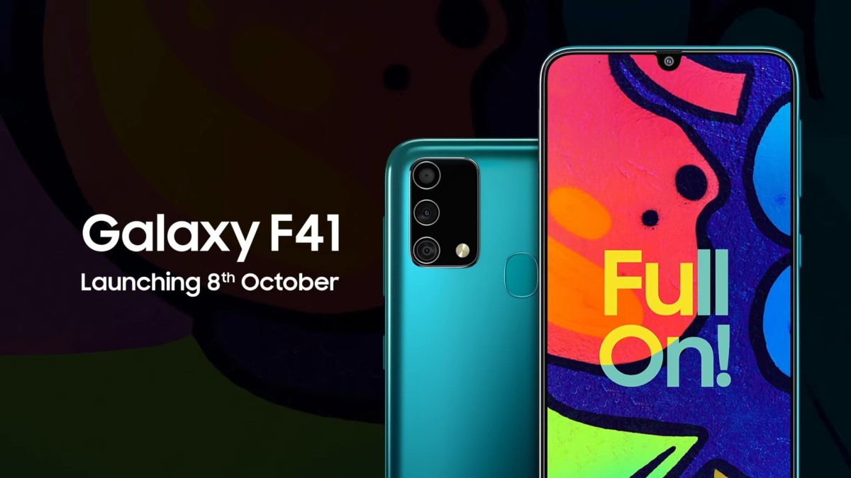 Samsung Galaxy F41 Launch Date