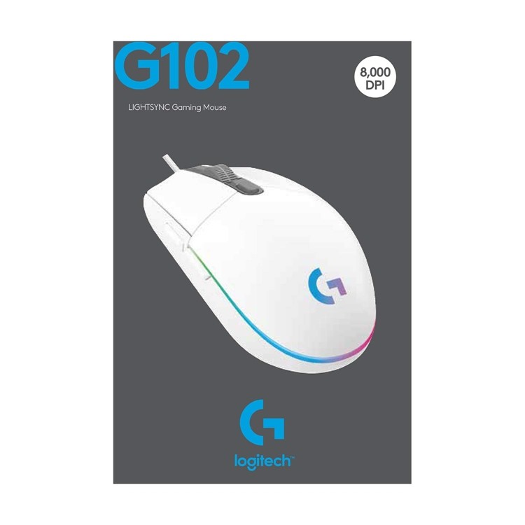 G102 Gaming Mouse White