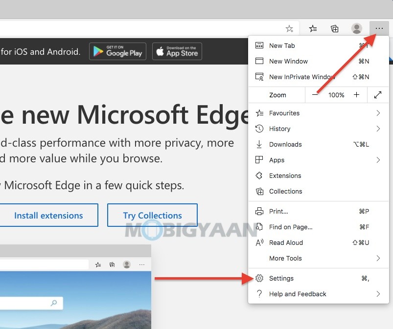 How to change default search engine in Microsoft Edge Windows Mac 2