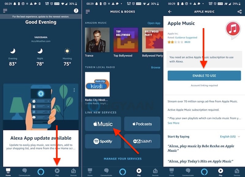 How to link Apple Music to Alexa app on your smartphone 2