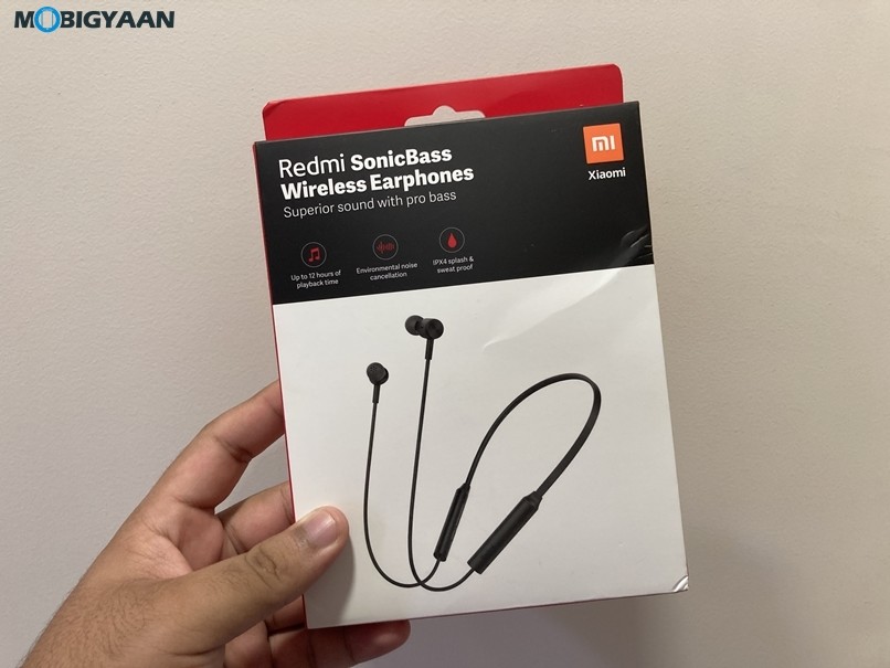 Redmi SonicBass Wireless Earphones Design Images 1