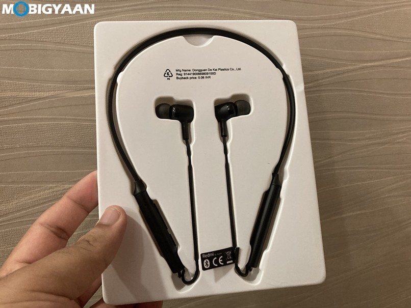 Redmi SonicBass Wireless Earphones Design Images 5