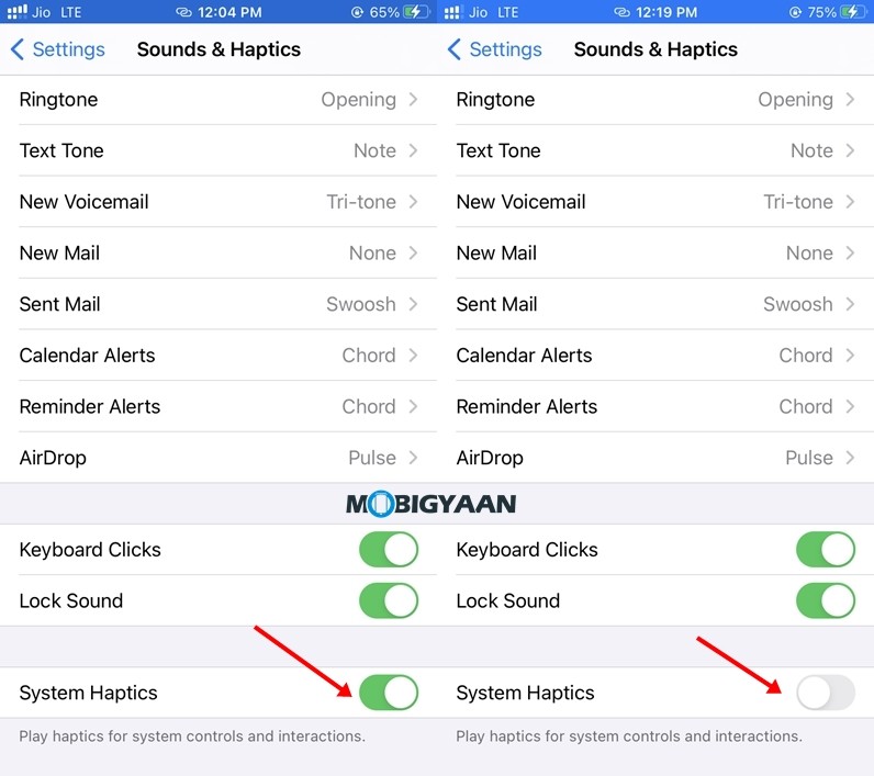 System Haptics 2