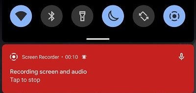 android 11 screen record 3 e1602974222358